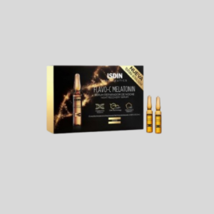 ISDIN Flavo-C Melatonin ampoules sérum nuit réparation visage