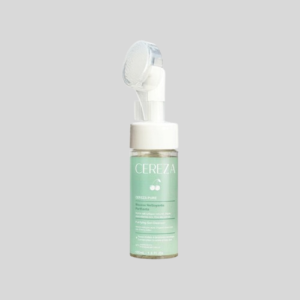 Mousse Nettoyante Cereza Pure purifiante avec brosse silicone acide salicylique