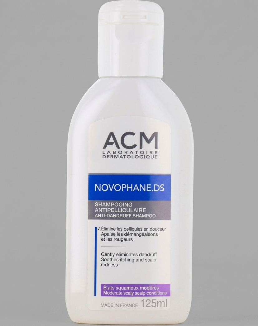 ACM Novaphane DS Shampooing Antipelliculaire soin cheveux pellicules Tunisie