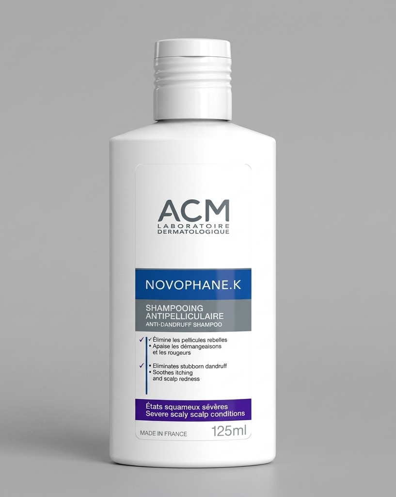 ACM Novaphane.K Shampooing Antipelliculaire soin 9echra s3iba Tunisie.