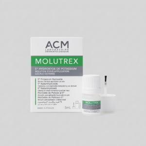ACM MOLUTREX Solution pour Application Locale traitement molluscum contagiosum Tunisie
