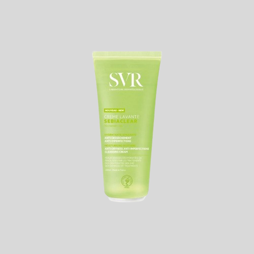 SVR Sebiaclear Crème Lavante 200ml nettoyant hydratant anti-imperfections Tunisie