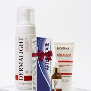 Pack Proderma Dermalight mousse nettoyante sérum vitamine C et crème dépigmentante