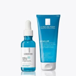 Pack La Roche Posay Hyalu B5 sérum hydratant et gel moussant